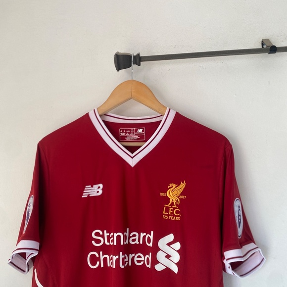New Balance L Liverpool FC 2017-18 Firmino 9 Football Jersey - Picture 2 of 12